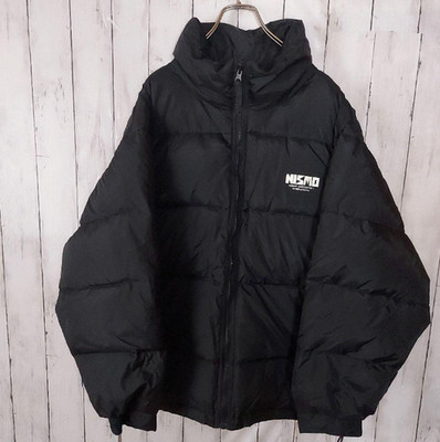 NISMO Reversible Racing Down Men's Jacket Black Red Size L | eBay