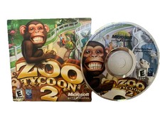 Zoo Tycoon 2 PC Game. Microsoft 2004. Game Disc  Sleeve.