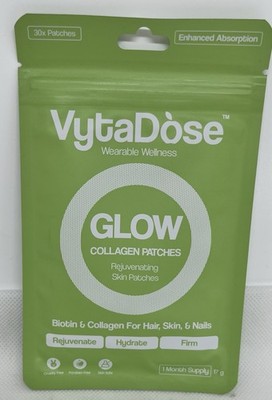 Collagen Glow Beauty Restore Patches Hair & Skin Beauty Patches with Biotin