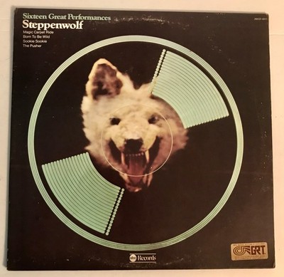 Steppenwolf Sixteen Great Performances Vinyl LP 1975 Best Born To Be Wild