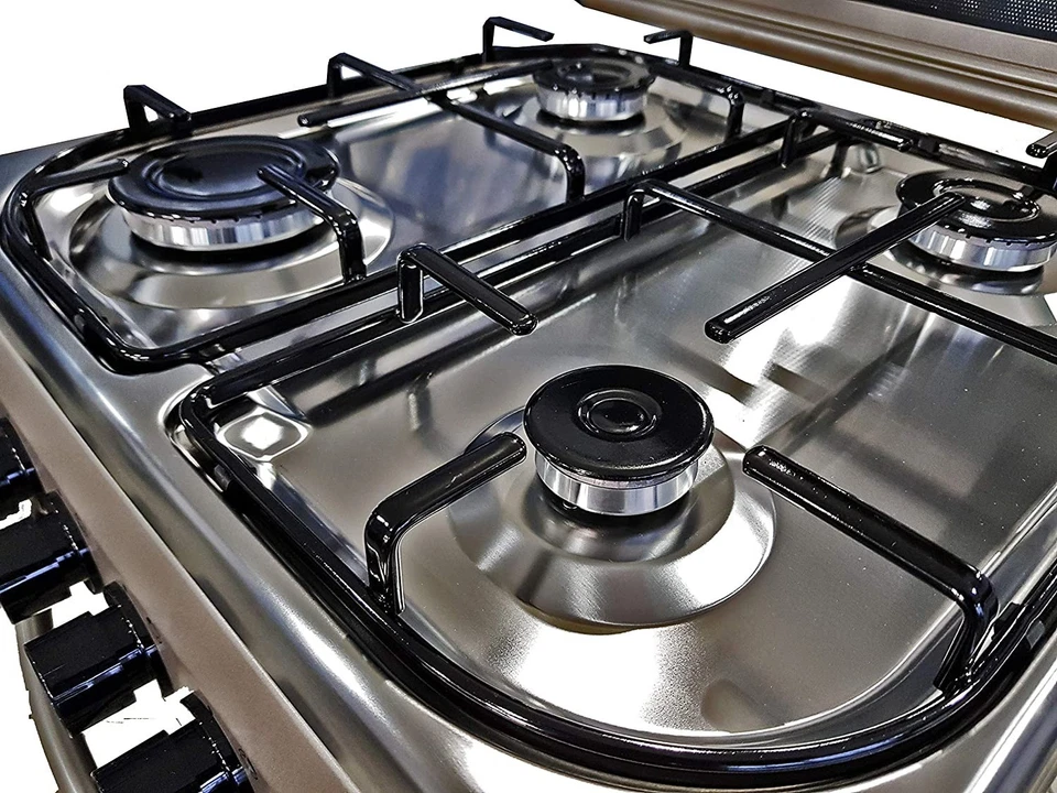 Larel CUC.L5005VX Cucina 50x50 forno gas grill Inox coperchio in vetro - Immagine 4 di 4