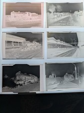 ⭐6 Original Large Negatives Railways Steam Trains 1950s⭐ FREE P&P ⭐ JobLot 2