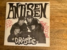 ANTISEEN THE DRASTIC  EP 1st press, signed by Jeff and Joe