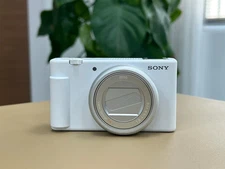 Sony ZV-1 II (Mark 2) Vlog Camera for Content Creators and Vloggers-White