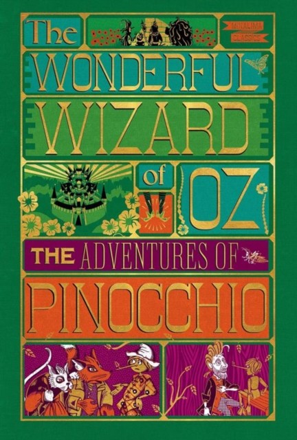 Adventures of Pinocchio and Wonderful Wizard of Oz MinaLima by Carlo Collodi - Image 4