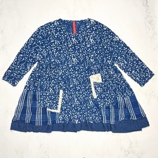 Ewa I Walla Women s Dress Indigo Style Blue Oversized Fit Size S