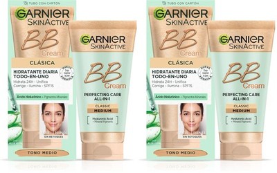 Garnier S.A. Bb Cream T.Medio (Packung mit 2) 50 ml (2er Pack), Mittel 