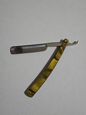 Navaja de peluquero Genco de hoja recta de colección