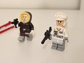 Lego Star Wars 75138 Hoth Attack Minifigures Only- Han Solo, Rebel Trooper -Read