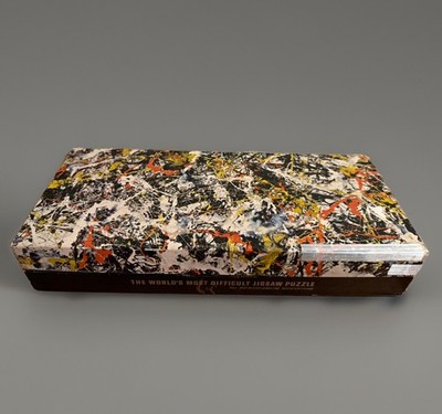 CONVERGENCE Springbok Puzzle COMPLETE w/Poster Jackson Pollock 1960s