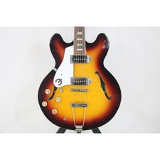Guitarra Epiphone Casino LH para zurdos cuerpo hueco pastillas P90 2022 probada