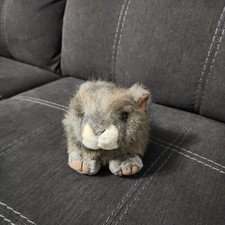 Vintage 1994 Swibco Puffkins Nutty The Squirrel Plush Stuffed Bean Bag Toy 5"