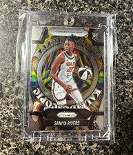 Panini 2025 Prizm WNBA Kaleidoscopic Saniya Rivers Rookie #8 Connecticut Sun