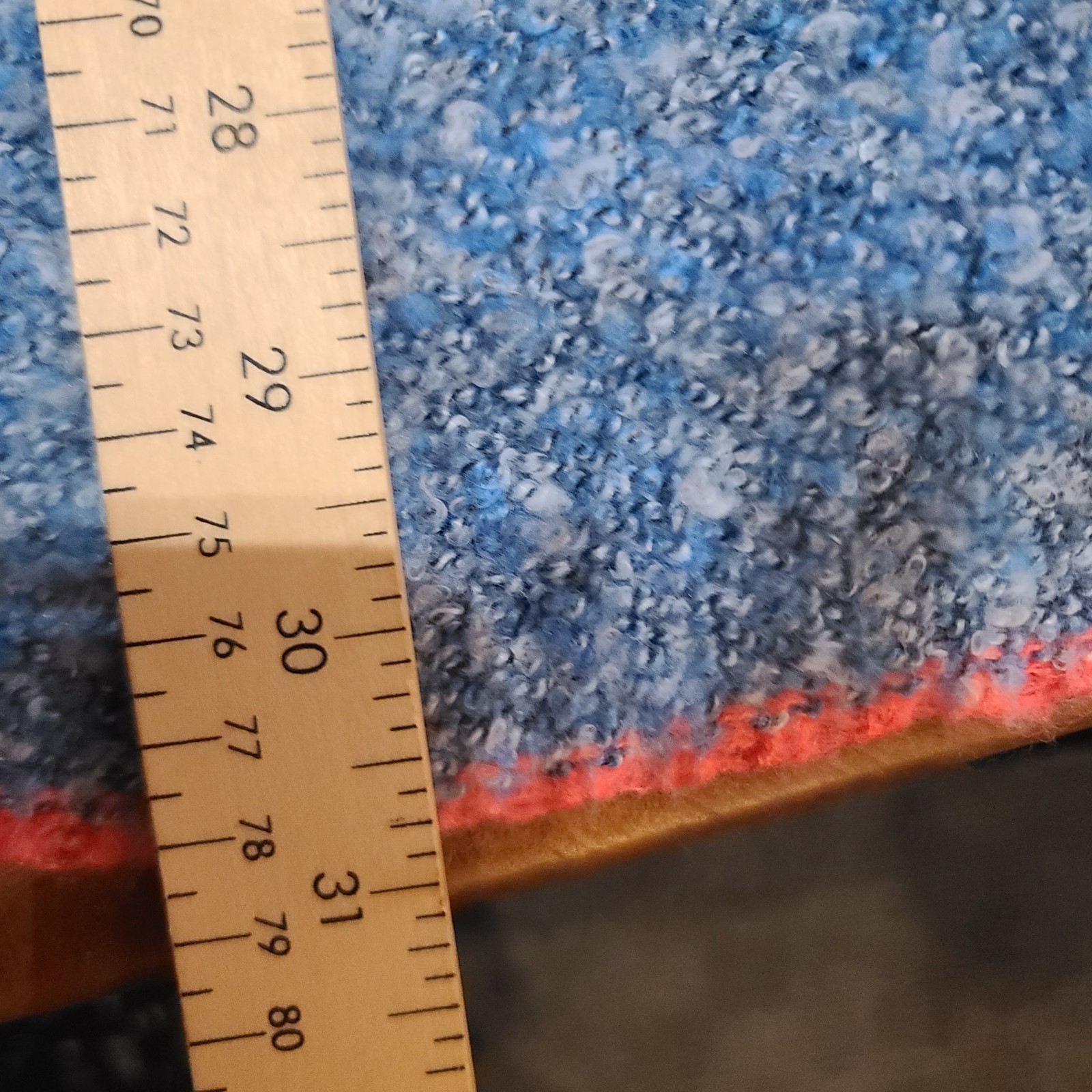 Sincerely Jules Patchwork Wool Blend Open Front C… - image 4