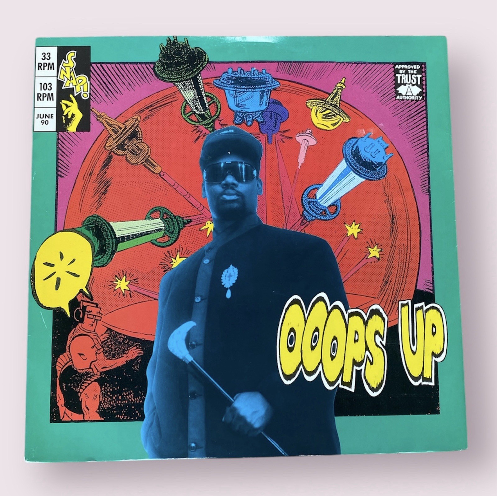 Snap! - Ooops Up 1990 Arista Records 12 inch vinyl single