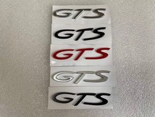 Porsche GTS Letter Emblem Badge Decal Sticker for 718 Logo Rear Bumper Tailgate