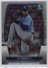2023 Bowman Chrome Refractor 10/499 Taj Bradley #82 0us8