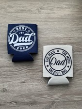 Personalized Can Holder Fathers Day Dad Gift 12 Oz
