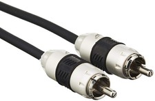STINGER 8000 Series 17ft 2-Channel RCA Stereo Interconnect 17 feet, Black