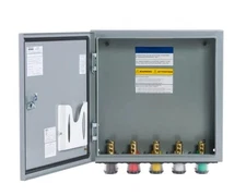 Camlock Connection Box, 400 Amp, 120/208V, 3 Phase NEMA Panel