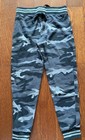 Aeropostale Women’s L Sage Green Fleece Jogger Sweatpants Drawstring Size M