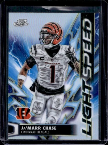 2025 Topps Cosmic Chrome Ja'Marr Chase Light Speed #LS-23 Bengals