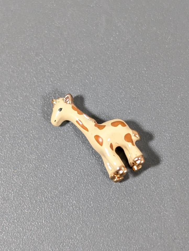 Origami Owl Giraffe Floating Charm Brown Gold tone - Image 4 of 4