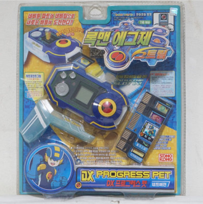 Original Takara Rockman EXE Mega Man Dx Progress PET LEO & NET Version Red&Blue