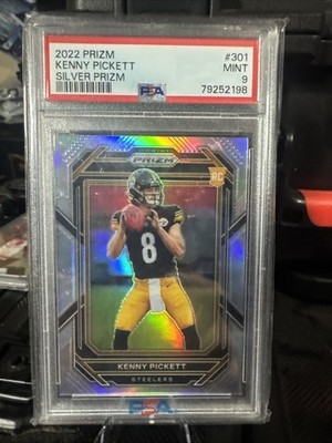 2022 Panini Prizm - Rookies Kenny Pickett #301 Silver Prizm (RC)