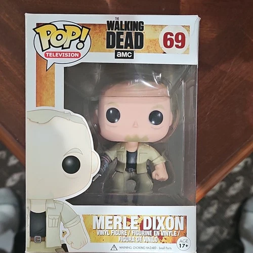 Funko Pop! Vinyl Merle Dixon #69 The Walking Dead Edition Three Figure