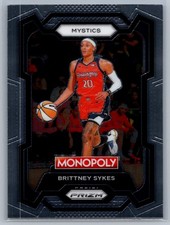 2024 Panini Prizm Monopoly WNBA #38 Brittney Sykes Washington Mystics
