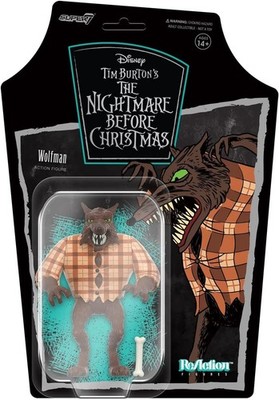 Super7 Disney Nightmare Before Christmas Wolfman Action Figure 3.75 Inch