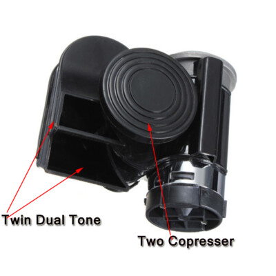 12V Druckluft-Hupe Für PKW – Lautes Fanfare Horn Mit