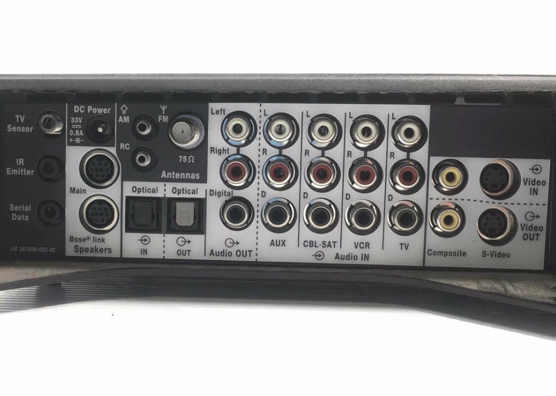 Bose AV18 Series lll Media Center DVD CD Player LS 18/ 38/ 48