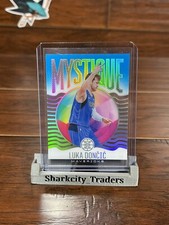 2020-21 Panini Illusions Luka Doncic Sapphire Blue Mystique Insert #20 Mavericks