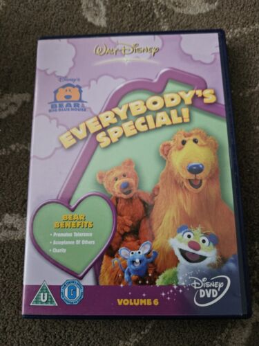 DISNEYS BEAR IN THE BIG BLUE HOUSE EVERYBODY'S SPECIAL  DVD KIDS DISNEY  - Imagen 1 de 2