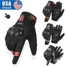 Tactical Motorcycle Gloves Touchscreen Cycling Gloves Anti-Slip Gloves for Mens