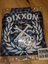 Dixxon Men's XS Performance Machine Black And Blue Flannel New In Bag With Tag