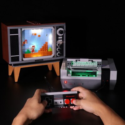 LED Licht Kit für Lego 71374 Nintendo Entertainment System Beleuchtungsset