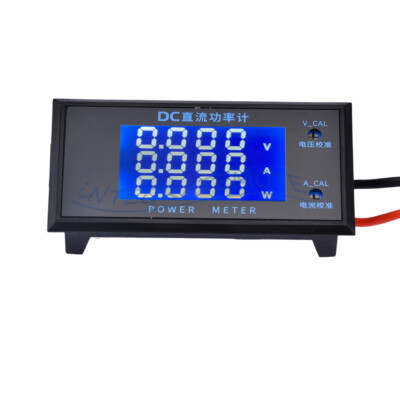 DC8-12V Voltage Current Power Meter LCD Voltmeter Ammeter Tester 500V 10A 500W
