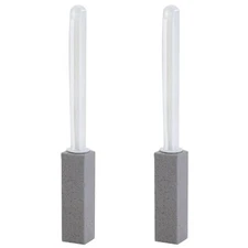 2 Packs Pumice Cleaning Stone with Extra Long Handle, Pumice Stone for Toilet...