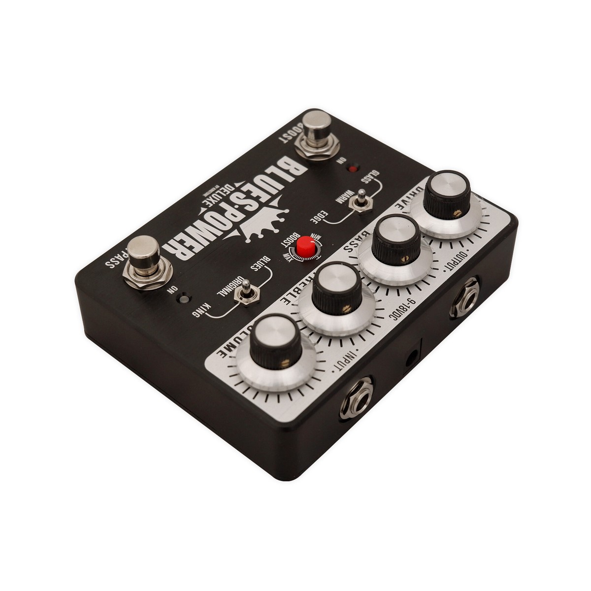 King Tone Guitar Blues Power Deluxe Overdrive Pedal | eBay