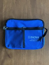 INOVA Multi Purpose Small Travel Zipper Bag Case Blue