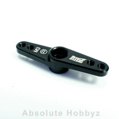 AHZ Aluminum Double Offset Throttle Servo Horn KO, JR, Sanwa, Airt. (23T)