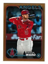 2024 Topps Gold #332 Taylor Ward Los Angeles Angels 1450/2024