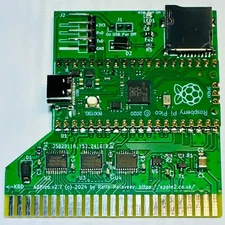 A2Pico - multifunctional Apple II peripheral card utilizing a Raspberry Pi Pico