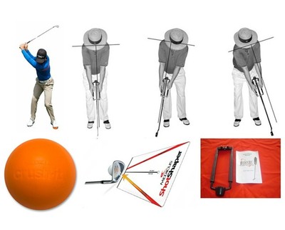 Popular Medicus GOLF Training Aid Dual handle Putter trainer +Shotshaper +Crushi