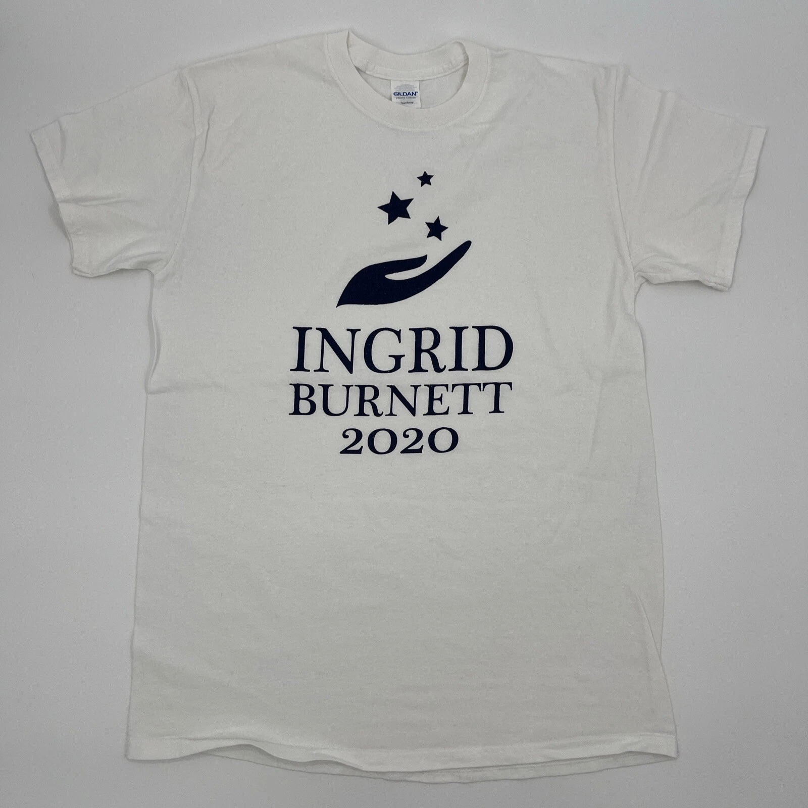 Progressive Democrat Ingrid Burnett T-Shirt - 2020 Tee - Mens Medium Shirt EUC