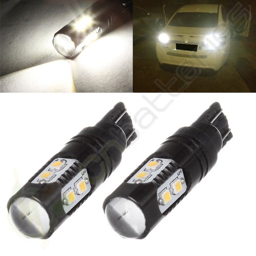 2x White 10W T15 T10 Samsung High Power Projector lens Backup LED ...
