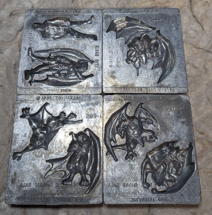 Gargoyles (BVTV) set of 4 molds ToyMax Creepy Crawlers eBay